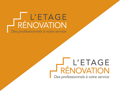 "L'etage renovation" Logo