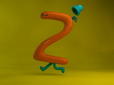 Never 2 late! (36DaysOfType) 2 36days 2 36days0f3dtype 36daysoftype 3d lettering two typography