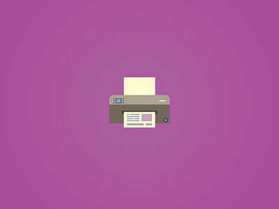 Printer Icon.