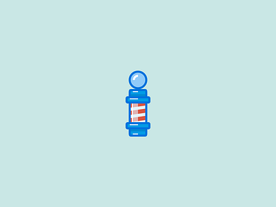 Barber Shop Icon.