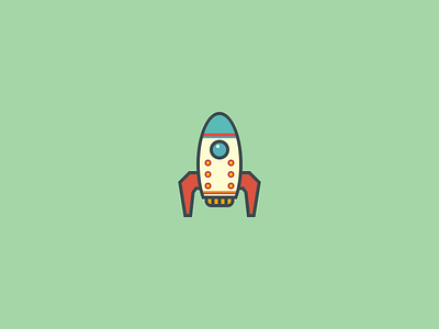 Spaceship Icon.