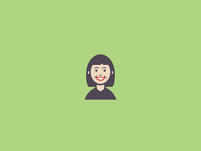 Cecy Meade Icon. 64by64 64x64 aniconaday cecymeade design flat flat design icon portrait robot