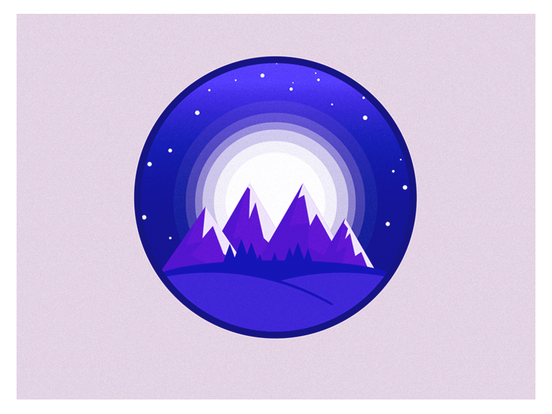 Hello Moonrise. by Dave Gamez on Dribbble