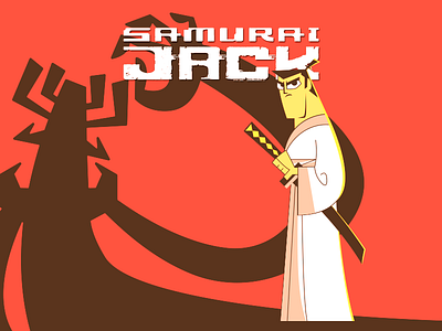 Samurai Jack. cnfanart fanart genndytartakovsky illustration samurai samuraijack vector