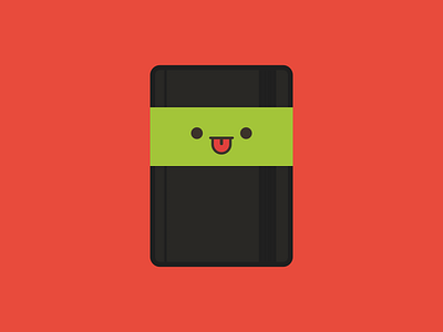 Moleskine Icon. 64by64 64x64 happyicons icon icon design illustration moleskine