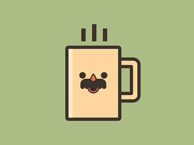 Coffee Cup Icon. 64by64 64x64 coffee cup happy icon iconaday icondesign