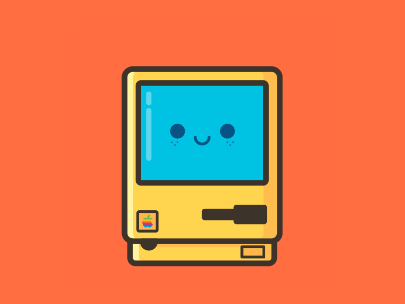 Macintosh. by Dave Gamez on Dribbble