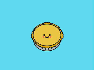 Happy 3.14159265359 Day!! art character happy icon iconaday illustration lineart math pi piday pie