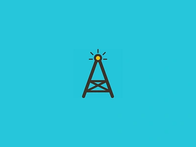 A is for Antenna. 36days a 36daysoftype a antenna art design graphicdesign iconography icons illustration outline vector