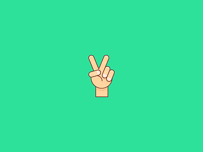 Victory. 36 Days of Type - V 36days v 36daysoftype art design graphic graphicdesign iconaday iconography icons illustration outline vector