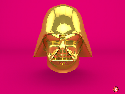 May the 4th be with You! 3d darthvader gold golden helmet maythe4thbewithyou starwars starwarsday vader