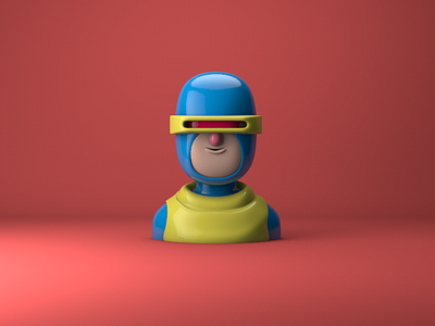 Cyclops - Classic Costume 3D.