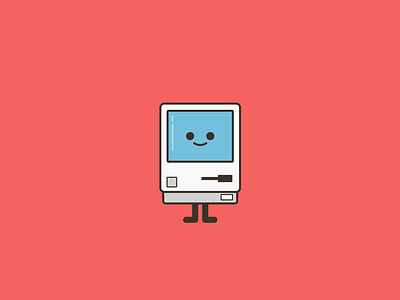 Computer Icon. art computer design graphicdesign happy iconaday iconography icons illustration mac outline vector