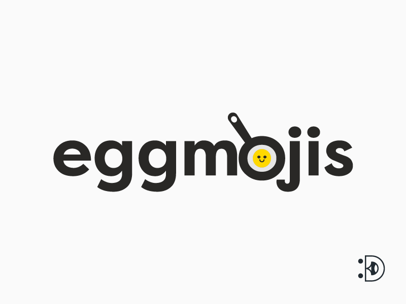 Eggmojis Logo. davegamez design eggmojis eggmojis. logo emojis graphic illustration imessage logotype motion stickers symbol