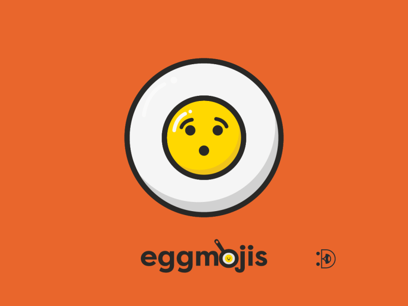 Shock Eggmoji animation test! davegamez design eggmojis emojis flat graphic illustration imessage loop motion stickers symbol