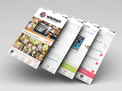 Wikimart mobile app app e commerce ios iphone mart online store shop