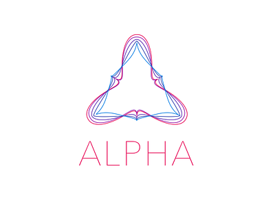Alpha alpha branding colorful dots colorfuldots concept lines llc logo minimal shapes
