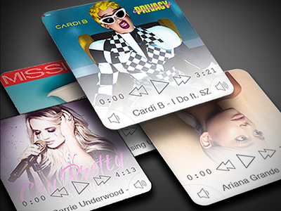 Daily UI Challenge 009: Music Player mobile music player apple watch ui ux user experience design user interface design graphic design nyc ios design challenge daily ui