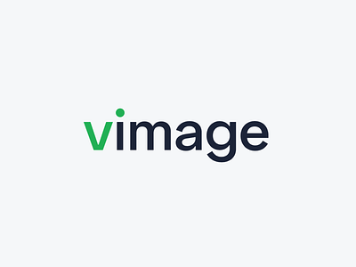 Vimage Logo branding design logo typography