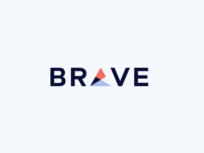 Brave Health Logo branding design logo typography
