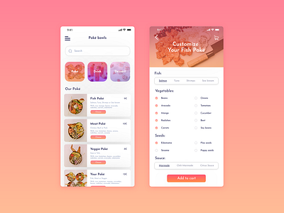 Daily UI #043 - Food Menu