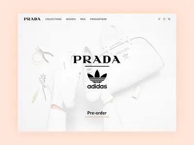 Daily UI #075 - Pre-Order 075 adidas challenge dailyui design prada pre order ui