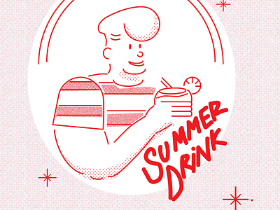 Summer Drink design digitalillustration graphicdesign illustration vector wacom