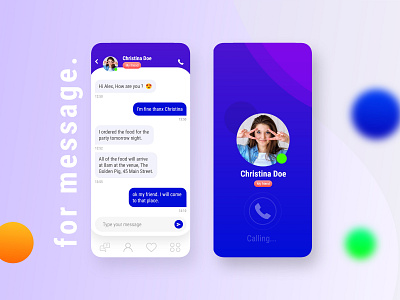 Chat Ui app chat chat app message ui