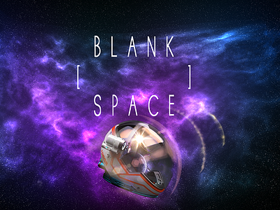 Blank Space branding from scratch logo nebula space