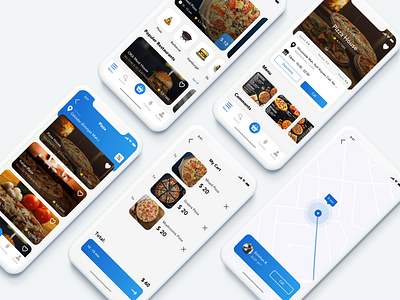 Food App - Concepts app cafe clean design e trade e trade food food app mobile restaurant trade ui ux uxdesign uıdesign