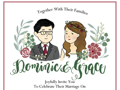 Wedding Invitation Illustration