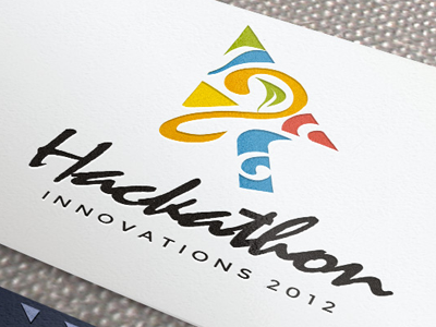 Developers Hackathon clean colorful logo developers hackathon icon logo