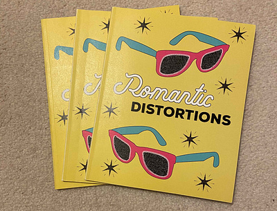Romantic Distortions Magazine editorial design editorial illustration magazine cover magazine design magazine illustration