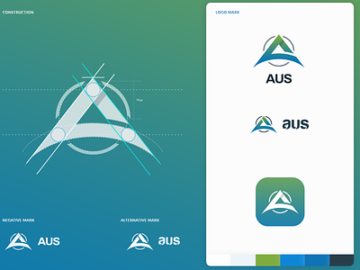 AUS - Logo Concept branding branding concept design identity illustration logo