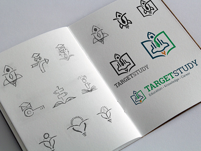 TargetStudy Logo Concepts and Branding