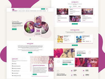Chetna - NGO Website Redesign