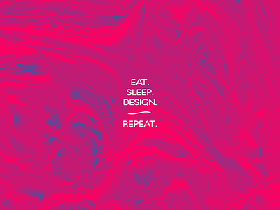 Abstraction — No. 01 abstract eat sleep design repeat exploration illustrator photoshop