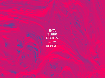 Abstraction — No. 01 abstract eat sleep design repeat exploration illustrator photoshop