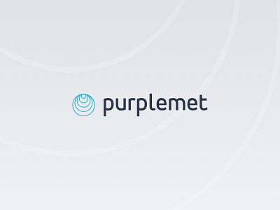 Purplemet Logo branding design identity illustrator logo tech vector
