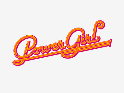 The Power Collection branding custom empowerment ethical ethical business fashion girl lettering logo looking for heroes marianna orsho mariannaorsho orsho power social change sustainable type typography vector visual identity