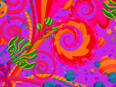 Detail from ' Adobe MAX Video Call Background #2'