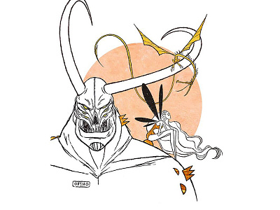 Fairytail Lobotomy fairy fairytail illustration lobotomy paste up paste ups tail