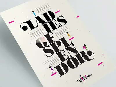 Ladies Of Splendor branding education empowerment future girl boss girls ladies leaders mentorship poster training visual identity women women empowerment