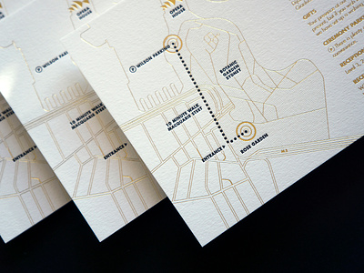 Map Design clean design gold gold foil graphic layout layout design map map design minimal print print design wedding wedding card wedding invitation wedding invite weddings