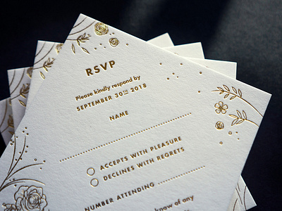 Wedding Stationery for D&G floral foil gold stationery wedding wedding card wedding invitation wedding invite wedding stationery weddings