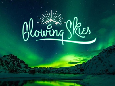 glowing skies