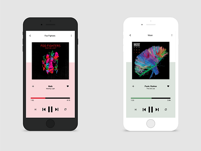 Daily UI :: 009 - Music Player app design music player ui ui design