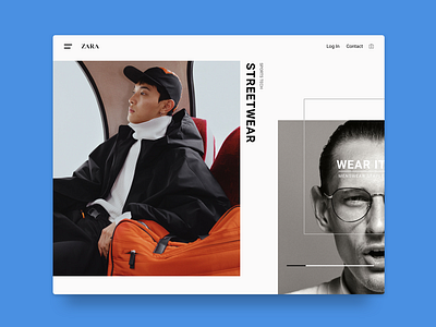 Zara Website Concept