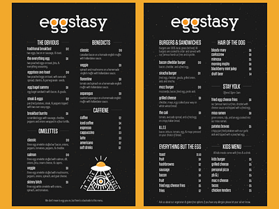 eggstasy menu