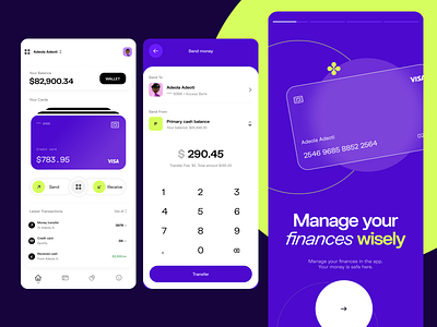 Fintech Mobile App | Wisely